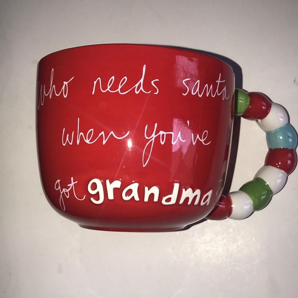 Whimsical Grandma Christmas Mug